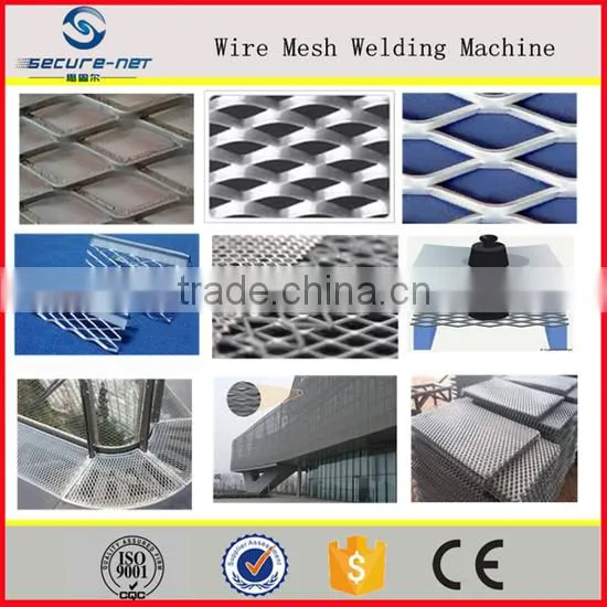 Copper expanded mesh metal panels machine price