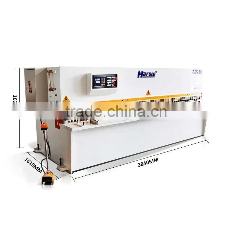 Harsle Hydraulic cutting shear/ steel plate cutting shearing machine