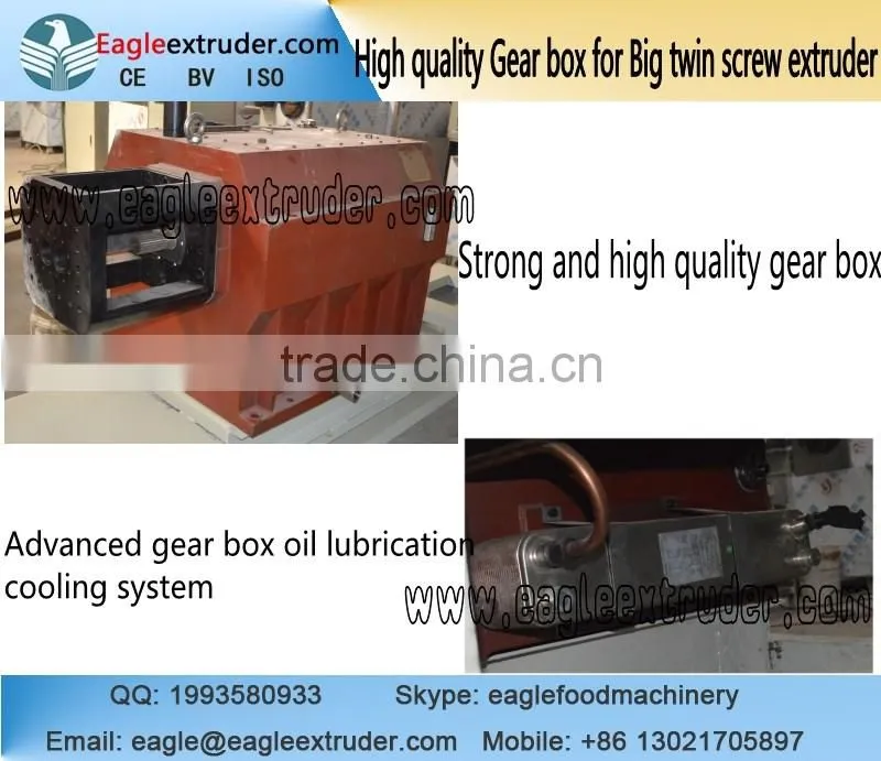 Jinan Eagle DP95 800 to 1500kg per hour floating fish feed pellet manufacturing twin screw extruder machinery