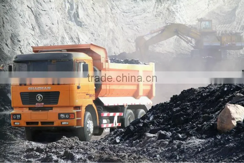 Russian Dumper truck SHACMAN SX3256DR384 truck yellow