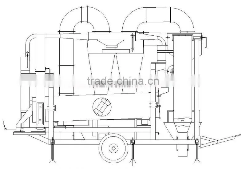 5XZC-10D Sunflower seed separating machine(ISO9001)