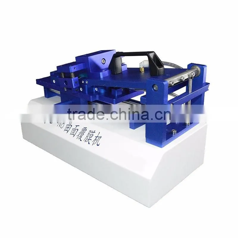 Cell Touch Screen Glass Vacuum OCA polarizer Lamination Laminator machinery rigid to rigid for samsung edge Mobile LCD Repair