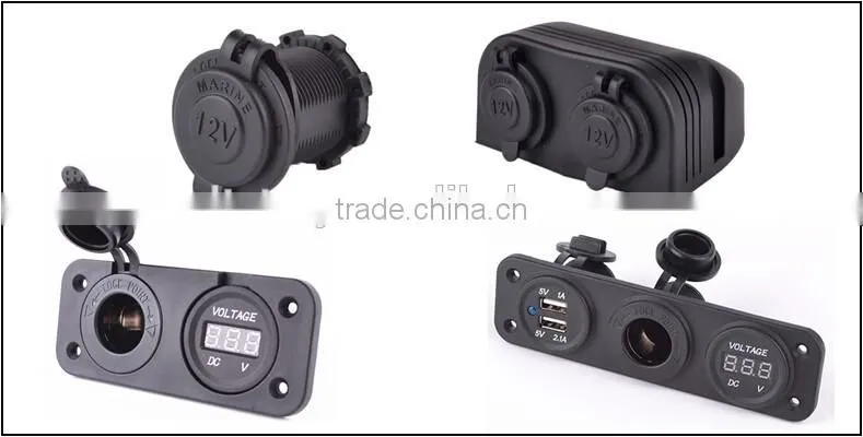 Charger Power Adapter For Car Boat Motorcycle 12 volt Outlet