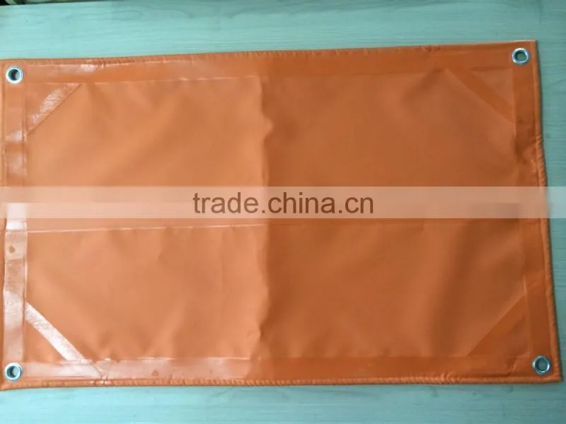 hot sale customized truck side curtain fabric 900gsm