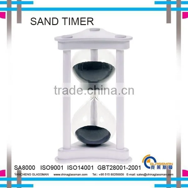 Decorative Sand Clock For Desktop STW60020-BW
