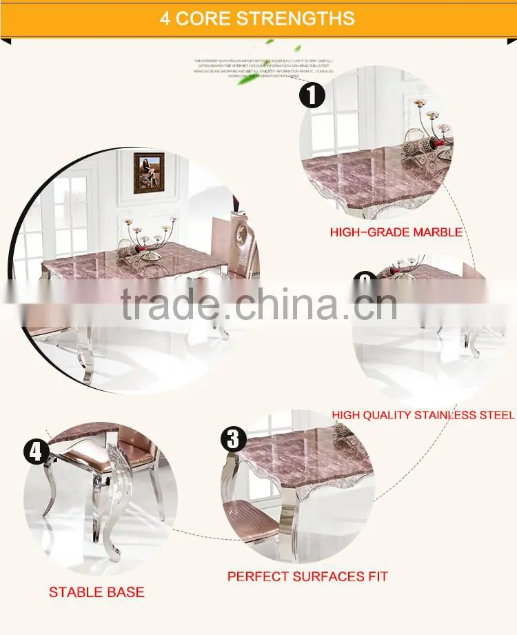 TH368 xinqing modern marble Dining Table