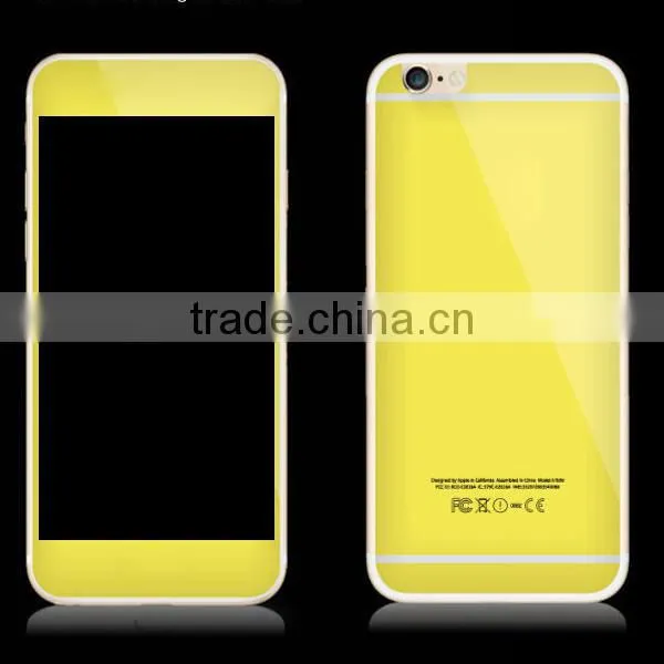 New arrival, colorful Tempered glass screen protector for iphone 6, glass screen protector