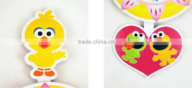 Fashion Electromotion Home Decorate Sticker Swing Card