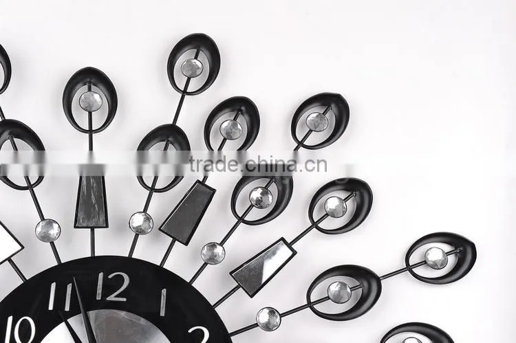 24 hour electric wall clock promtion morden design