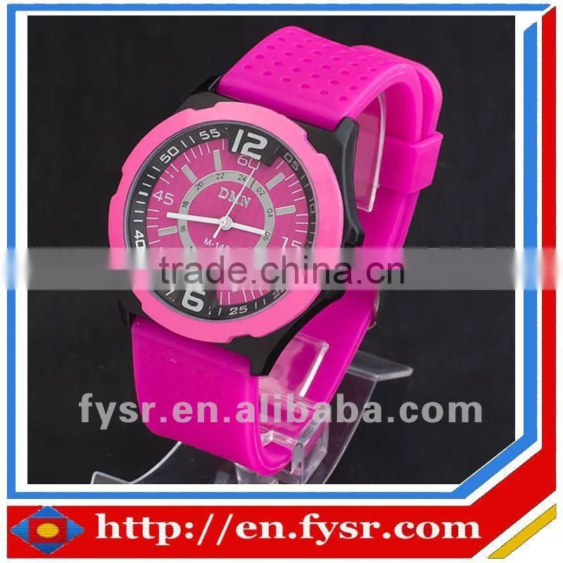 Custom-made silicone jelly watch