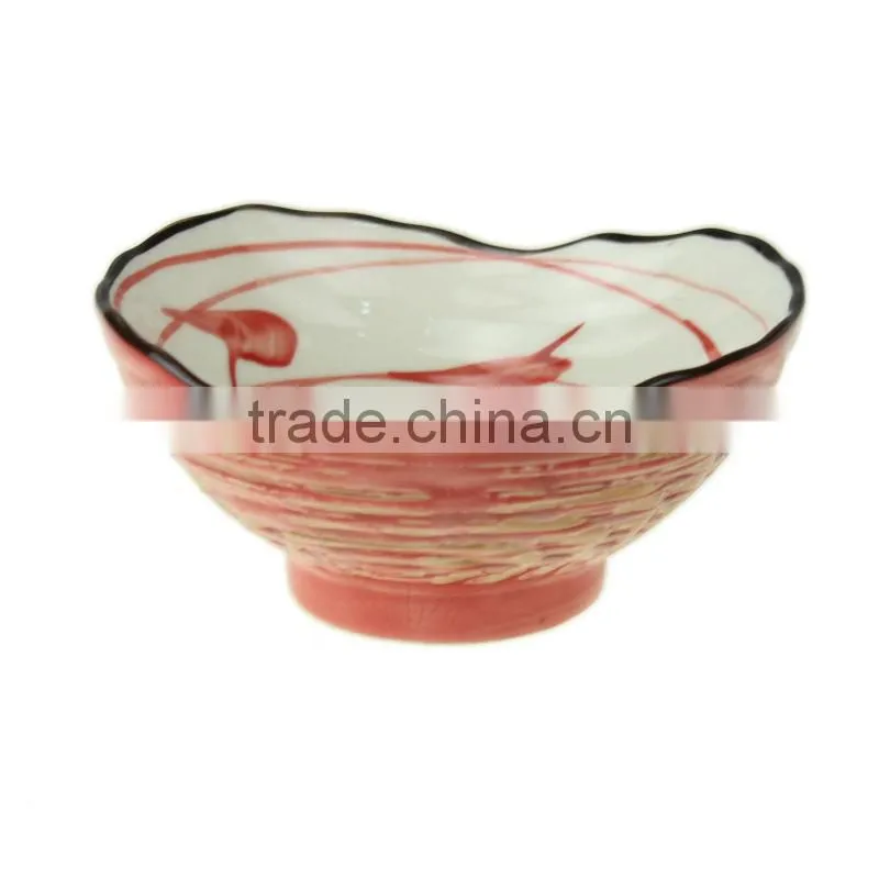 5"good quality ceramic custom made food bowls