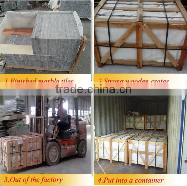 Prefab G682 granite stone rails