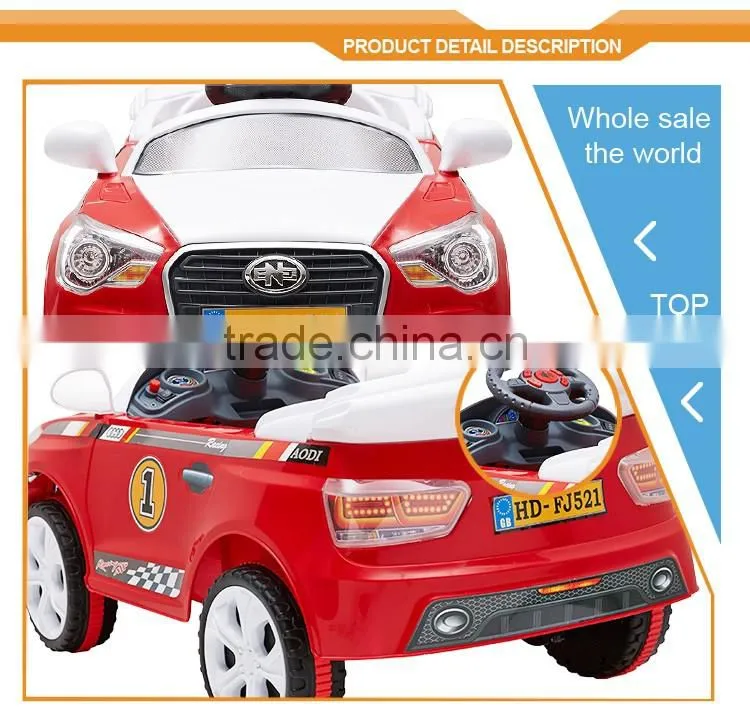 wholesale ride on battery operated kids baby car