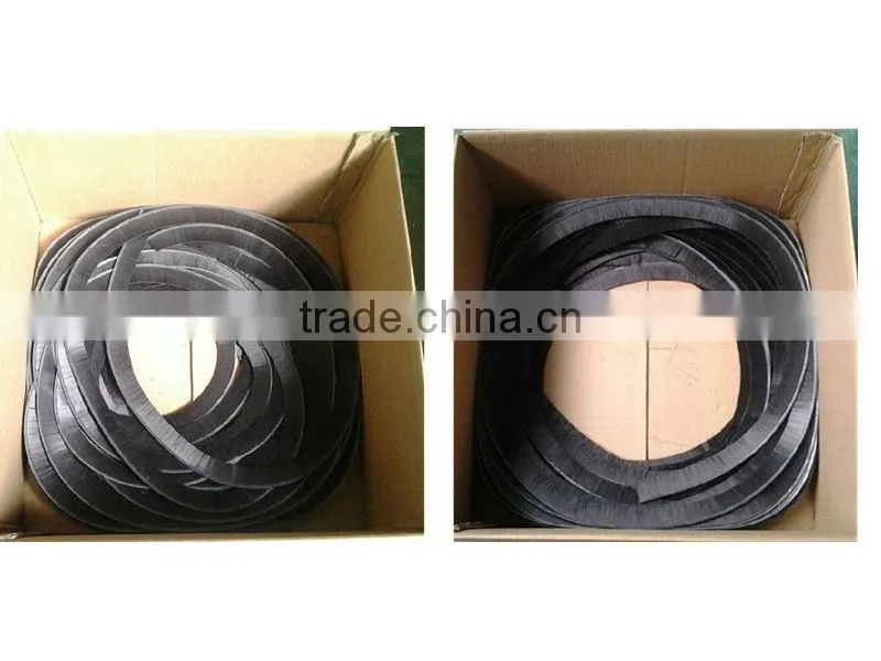 A Flexible alternative to metal-backed strip brush