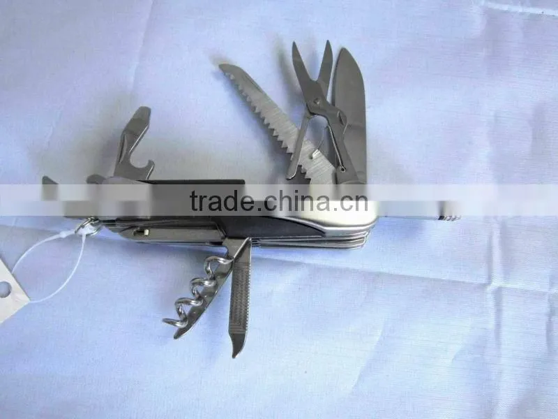 Multi Functional Pocket Knife with Led Flashlight