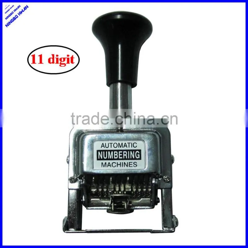 office self-ink automatic hand press numbering machine