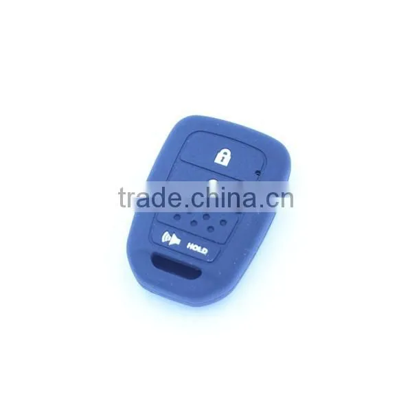 4 buttons silicone car key covers for honda, silicone car key shells for honda