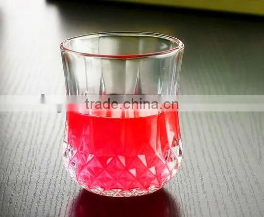 Clear shot glass, water glass, tumbler glass, tequila glass