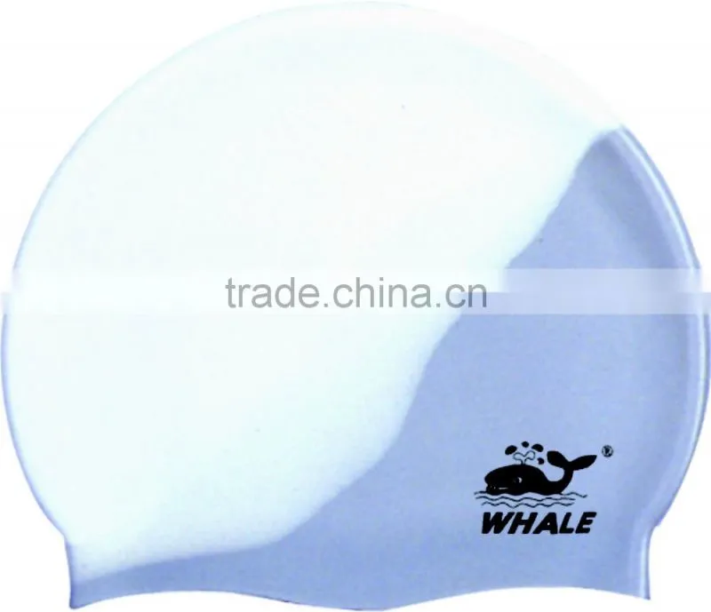 Multi colors fashionable swimming caps with customized logo(CAP-201)