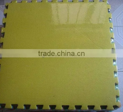 Dual rubber printing color yoga mat