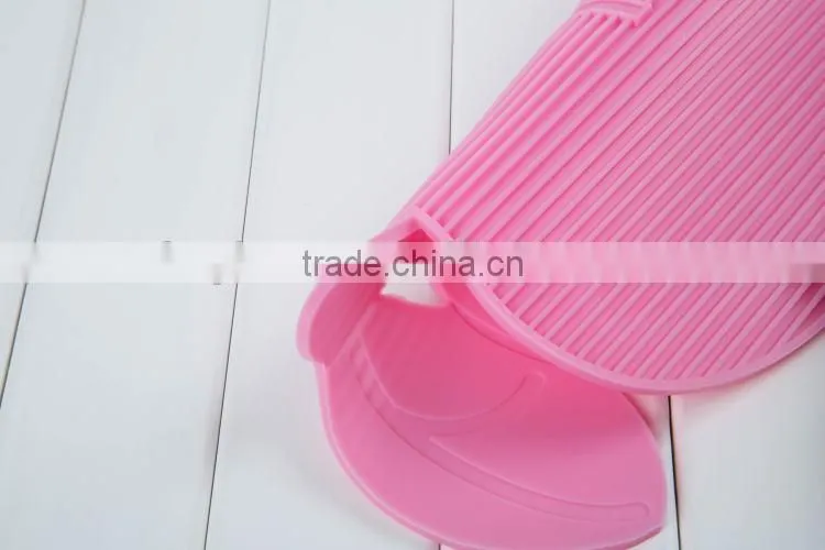 Food grade silicone funny apple shape coaster