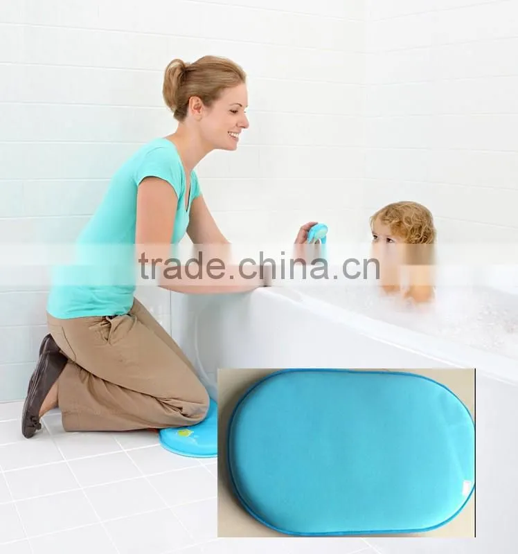 Cutomized anti slip bathroom set knee support for baby bath time bathroom accessory