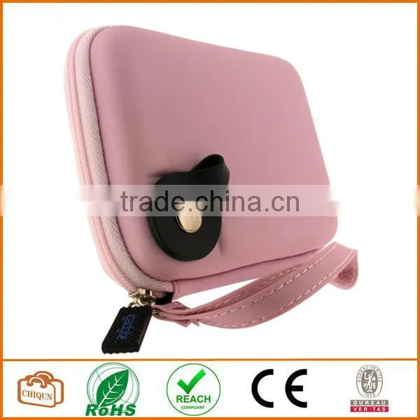 Pink EVA Hard Case Cover for Portable External Hard Drives 2.5'' Inches (6.4 cm)