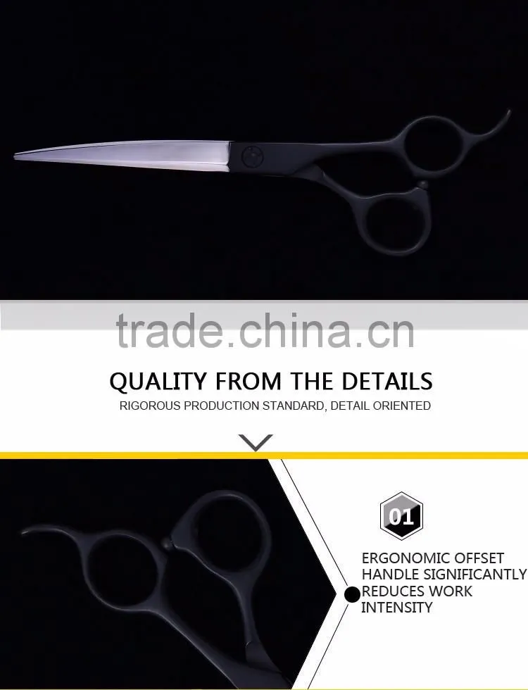 7.0 Inch Pet Hair Grooming Scissors : Pet product dog cat grooming scissors