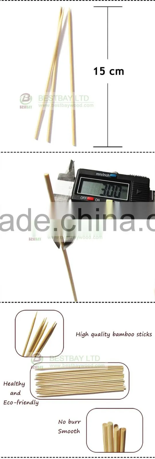 bamboo skewer Use For BBQ Bamboo Skewer 35cm