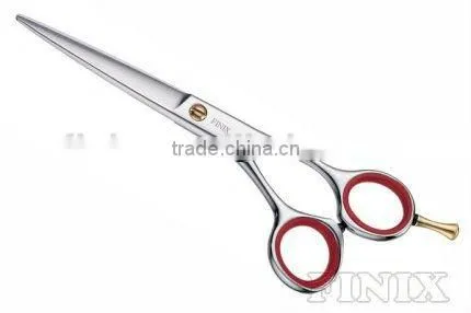 Fashion Design Screw with Gem & 3D-Grip Hairdresser Thinning Scissors