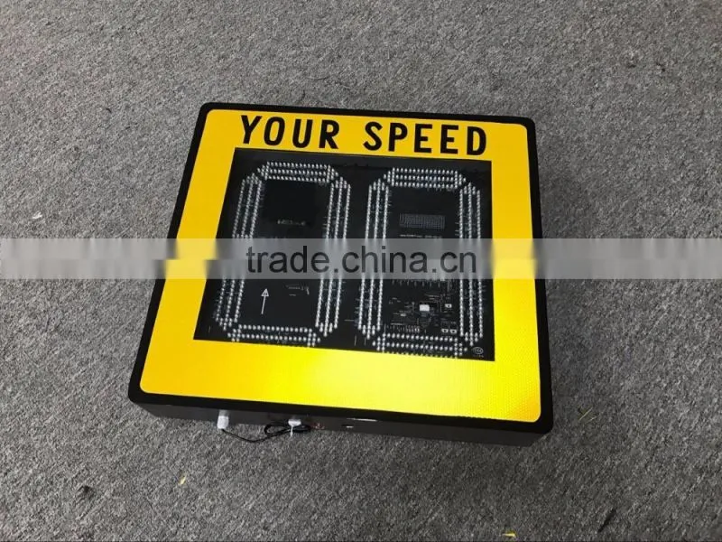 Traffic Highway Radar Display Sign Radar Speed Limit Sign