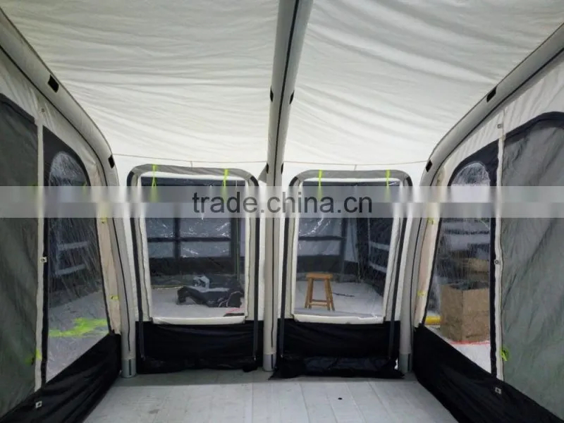 Factory direct selling High Quality retractable 260 caravan awnings motorhome awnings