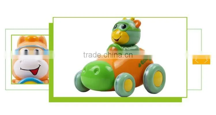 Good quailty cartoon set pull back plastic diecast model parts