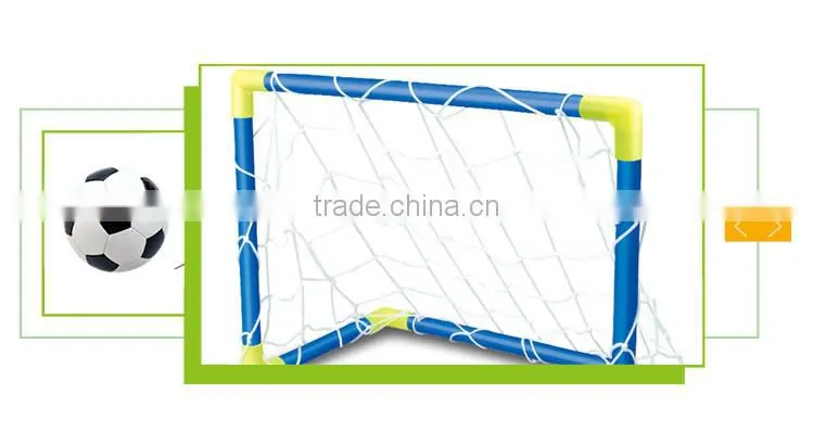 Hot sale kids play large inflation door toy plastic football players