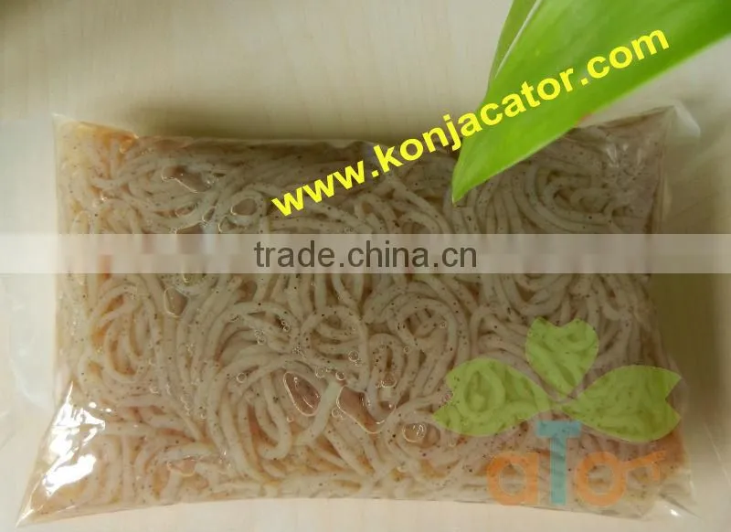 Low calorie konjac powder glucomannan gum instant fresh kelp noodles