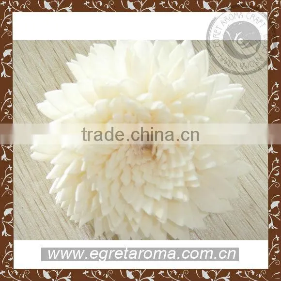 2015 new best selling pretty rose handmade sola flower wholesale handmade sola flower