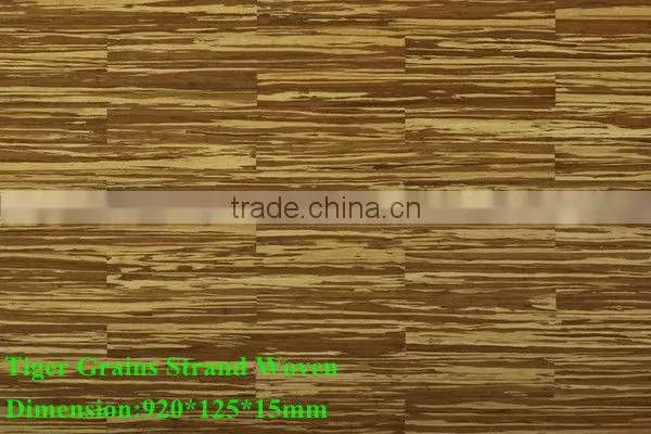 China factory supplied strand woven bamboo flooring from Jiangxi Bamboo floor