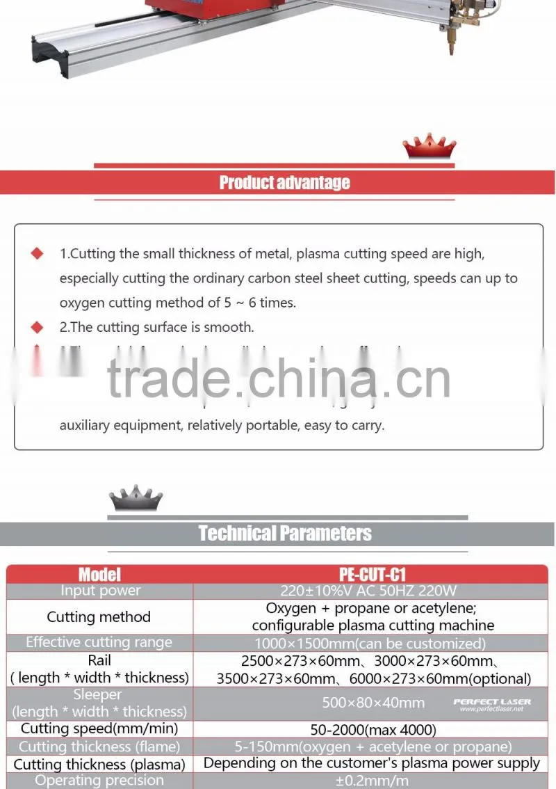 portable smaller cnc plasma cutting machine with cheap price