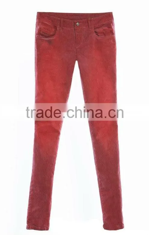 Top Design Ladies Fashionable Slim Fittd Pants Wash out Pencil Jeans