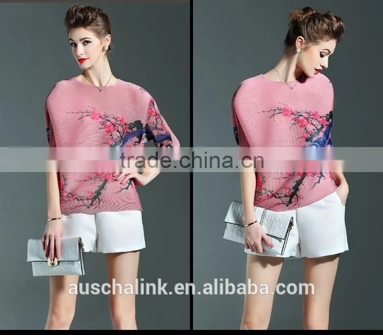 hot sell summer women new design fashion tops made in china