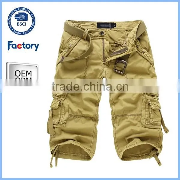 2016 new overseas cargo shorts,export cargo shorts,custom mens shorts