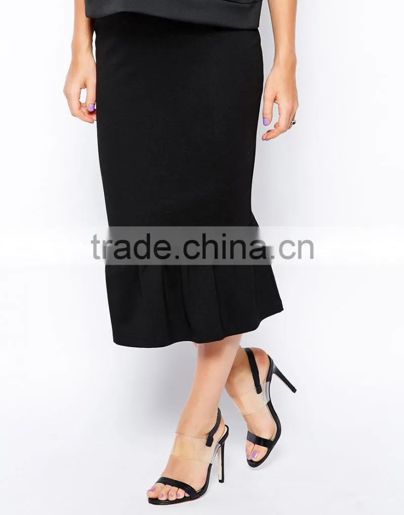 Maternity Exclusive Pencil Skirt In Ponte With Pephem