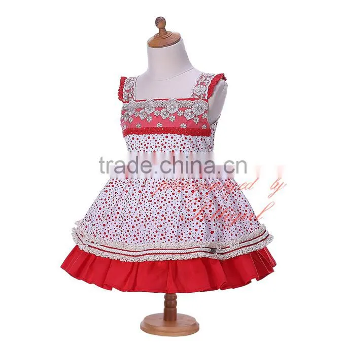 girl party dress children frocks designs spanish clothing