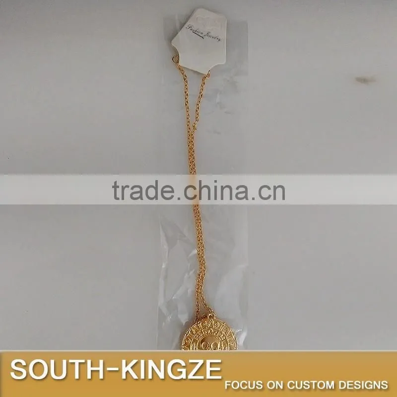 Gold Color Street Retail Jewelry Pendant