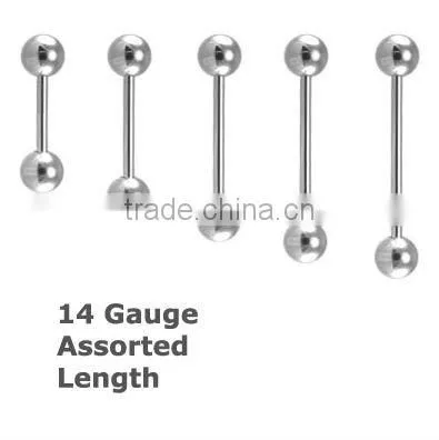wholesale low price tongue ring /tongue jewelry /tongue piercing ring