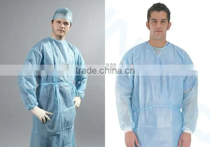 isolation gown disposable hospital gowns M/L/XL