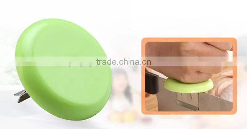 New Stainless Steel Knife Cap Dual-purpose Kitchen Chopping Booster Knife Holder Kitchen Gadgets