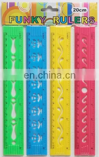 Flexible ruler set
