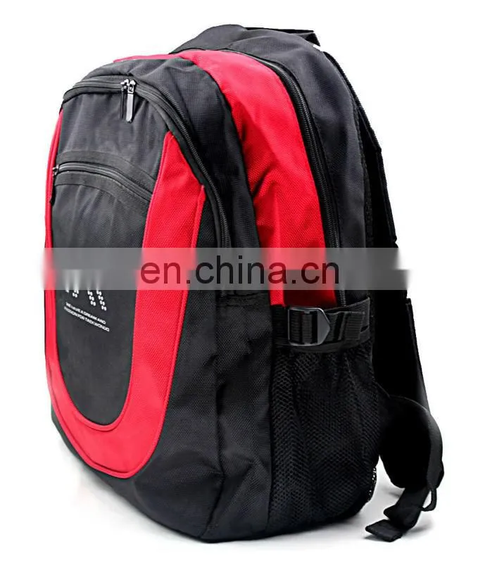 red and black backpake for taekwondo