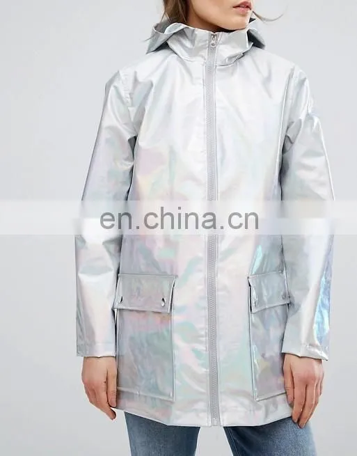 Colorful long slim long outdoor sports custom jacket women